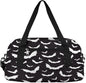 Halloween Bats Kids Overnight Duffle Bags Boys Girls Teen Sports Gym Bag for Weekender Travel Gymnastics Dance Ballet