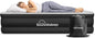 SoundAsleep Dream Series Luxury Air Mattress with ComfortCoil Technology & Built-in High Capacity Pump for Home & Camping- Double Height, Adjustable, Inflatable Blow Up, Portable - Twin XL Size