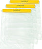Waterproof Bags Large Size 3 Pack, Clear Watertight Pouch Holder for Document Map Camera Mobile Phone Car Key, fits Kayaking Boating Hiking Water Sports