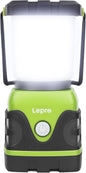 LE 1500LM Battery Powered LED Camping Lantern, Waterproof Tent Light with 4 Light Modes, Camping Essentials, Portable Lantern Flashlight for Camping, Emergency Light, Power Outages, Not Rechargeable