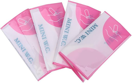 Bnineteenteam 4 Pcs Disposable Urine Bags Portable Urine Bag for Outdoor Activities, Traffic Jams Other Mountaineering Camping Supplies