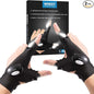Gifts for Men LED Flashlight Gloves, Light Gloves for Fishing Camping Repairing, LED Gloves Unique Cool Gadget Tool