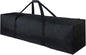 TOPDesign 46 Inch Extra Large Zippered Duffel Bag for Travel Camping Sports Equipment Storage, Waterproof Foldable Luggage Bag with Padded Handles