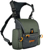 SPIKA Binocular Harness Chest Pack, Bino Case with Rangefinder Waterproof Pouch for Hunting