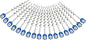 Homeon Wheels Camping Ground Anchors Aluminum Screw Heavy Duty Metal Non-Rust Cast Tent Anchors for Securing Animals, Tent, Canopies, Sheds, Swing Sets, Car Ports, Trampoline (18 Pack)