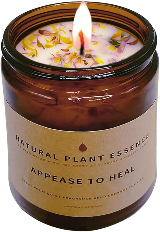 Citronella Candles Scented jar Candles for Women Jar Candle 7oz Burns 30 Hours. Handmade Soy Wax Healing Candle Ideal for Bedroom, Kitchen, Bath