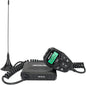 Retevis RA86 GMRS Mobile Radio, 20 Watt GMRS Radio with Antenna, NOAA 30 Channel GMRS Repeater, Easy to Install with Full Hardware, Mobile GMRS Two Way Radio, for Offroad Jeep