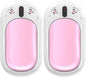 Hand Warmers Rechargeable, SECHKISS 2-Pack 5000mAh Reusable Portable Hand Warmer, 2 in 1 Electric Pocket Warmer Great for Outdoor, Hunting, Golf, Camping, Warm Gifts for Women Men…