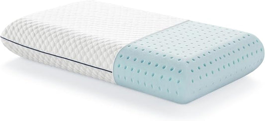 WEEKENDER Gel Memory Foam Pillow - Standard Size - 1-Pack - Medium Plush Feel - Neck & Shoulder Support - For Back, Side, & Stomach Sleepers - Home, Hotel, & Hospital Essentials