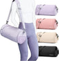 Purple Small Women's Workout Bag - Waterproof Mini Duffle Gym Bag with Wet Pocket - Carry On Weekender for Dance, Swimming, Yoga, Fitness