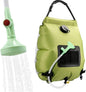 Solar Shower Bag | 5 Gal/20L Solar Heating Camping Shower Bag | Removable Hose | On-Off Switchable Shower Head | Ducha Portatil | Traveling Shower | Portable Shower for Beach Swimming, Hiking