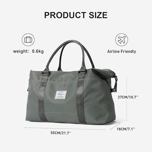 Sport Large Travel Duffle Gym Tote Weekender Carry On Beach Overnight Waterproof Luggage with Wet Bag