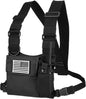 abcGoodefg Radio Chest Harness Chest Front Pack Pouch Holster Vest Rig for Two Way Radio Walkie Talkie(Rescue Essentials)