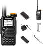 Quansheng UV-K5 Radio USB-C Charging Dual Band Two Way Radio Long Range for Adult 5W Long Range Handheld Radio NOAA Scrambler/DTMF One Key Copy Frequency