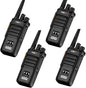 KSUN Two Way Radios Walkie Talkies Long Range 100 Miles, Built in Relay for Cruise Tunnels Mines Basement Camping RL30 (4 Pack)