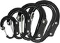 GEAR AID HEROCLIP 360° Swivel Carabiner Gear Clip and Hook (Medium) for Camping, Backpack, Suitcases and Garage Organization