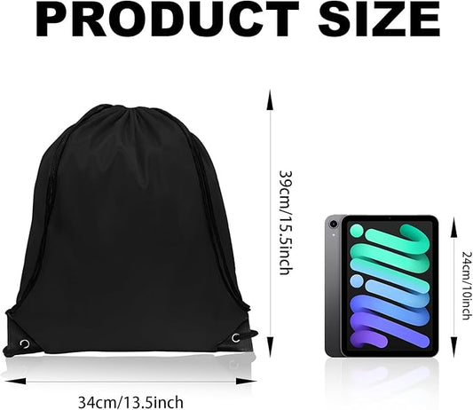 GoodtoU Drawstring Bags, Drawstring Backpacks Bulk Nylon Backpack Draw String Back Bag Cinch Sack Drawstring Gym Bag String Backpack for Sport, Traveling, Team (20 Colors, 40Pcs)