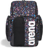 ARENA Spiky III Backpack 45 Swimming Athlete Sports Gym Rucksack Large Training Gear Equipment Swim Bag for Men and Women, 45 Liters, Confetti Black