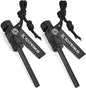 Extremus 6-in-1 Magnesium Fire Starter with Striker, High Temp Magnesium Rod