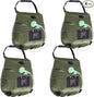 SYITCUN Camping Shower Bag 5 Gallon,1/2/4 Pack Portable Solar Shower Bag,Camping Shower Kit with Hose,On-Off Switchable Head for Beach,Swimming,Travel,Hiking