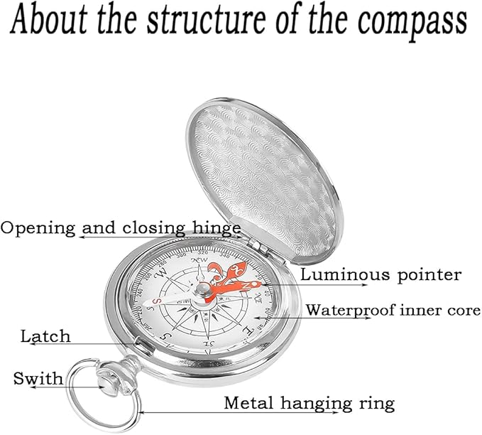 TGBJE Scout Gift Scout Court of Honor Gift Once an Always an Boating Compass Scout Ceremony Gift