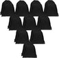 GoodtoU Nylon Backpacks - Drawstring Bags Bulk - Gym, Sport, Travel (Black, 20Pcs)