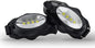2-Pc Flashlights for Runners and Walkers - Dog Walking Flashlight - Grab and Go Lightweight Night Running Light (Black)