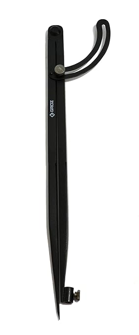 Groz 01554 16" Wing Compass, powder coated finish