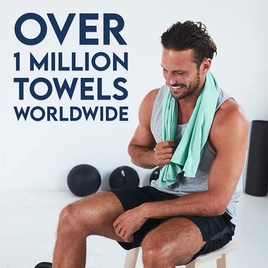 Dock & Bay Quick Drying Towel - for Sports, Gym, Travel, Yoga, Camping, Swimming - Super Absorbent, Compact, Lightweight - 100% Recycled Materials - Includes Bag - Variable Sizes
