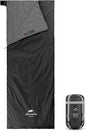 Naturehike Ultralight Sleeping Bag - Envelope Lightweight Portable, Waterproof, Comfort with Compression Sack - Great for 3 Season Traveling, Camping, Hiking
