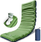 Sleeping Pad for Camping, Ultralight Inflatable Sleeping Mat with Built-in Foot Pump & Pillow, Compact Camping Air Mattress for Backpacking, Hiking, Traveling, Tent