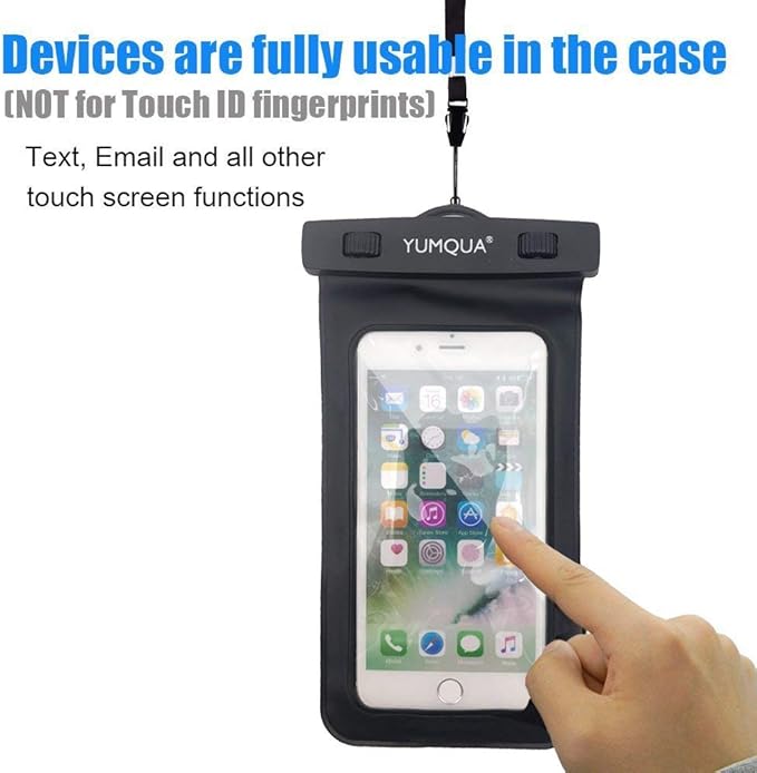 Waterproof Bags, Water Tight Cases Pouch Dry Bags + Waterproof Phone Pouch with Armband for Camera Mobile Phone Maps Pouch Document Holder Kayak Military Boat- 4 Piece Set
