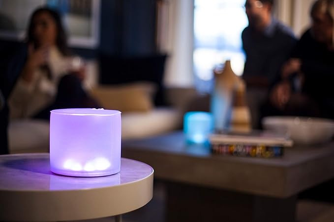 MPOWERD Luci Color Essence: Solar Inflatable Lantern with 8 Pastel Color Options, 15 Lumens LEDs, Matte Finish, Lasts Up to 6 hrs, Rechargeable via Solar, Waterproof, Indoor/Outdoor Decorating