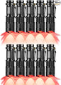 10 Pack Red Light Flashlight, 1 Mode Red LDE Flashlight Red Flashlight for Astronomy, Night Observation and Outdoor Activities