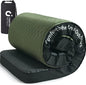 Cymula Camping Mattress 4 Ultra-Thick Self Inflating Sleeping Pad with Pump Sack with Memory Foam Sleeping Mat for Camping 4-Season,Travel,Car,Tent,Home(79"x52"x4" Double)