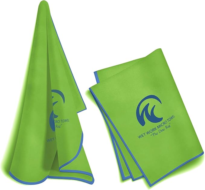 Microfiber Towel 60” by 36” for Camping, Yoga, Gym, Travel - Highly Absorbent Cleaning Cloth, Quick Drying Lightweight Material - Lint Free, Scratch Free Towels Washable and Reusable