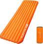 FLEXTAILGEAR Inflatable Sleeping Pad with 5R Value – Ultralight 2.8 Inch Camping Mattress, 4 Seasons Compact Backpacking Gear Essentials for Camping, Traveling, Hiking and Tent