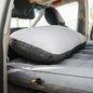 Luno Camping Pillow - Travel Friendly, Packable, Shredded Memory Foam Fill Travel Pillow. Washable Removeable Cover with Dual-Sided Comfort. Designed in The USA.