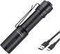 ThruNite EDC Flashlight Archer Mini, 405 Lumens Tail Switch LED Flashlight, USB C Rechargeable Little Pocket Penlight for Camping, Outdoor, and Emergency - Cool White