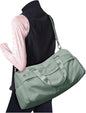 Gym Bag for Women Men, Sport Duffle Bag with Shoe Compartment, Waterproof Travel Shoulder Bag, Carry on Tote Bag for Workout, Yoga, Swimming