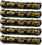 Black Beard Fire Starter Rope (5 Pack) | 100% Weatherproof Fire Starter for Campfires | Can Light 50+ Fires with Over 4.5 Hour Burn Time | Infinite Shelf Life for Emergency Survival Kits | Made in USA