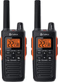 Cobra RX680 2 Watt Rugged Walkie Talkies - Waterproof & Dustproof, Rechargeable, Long Range up to 38-Mile Two Way Radio with NOAA Weather Alert & VOX ( 2 Pack )
