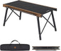 Naturehike Folding IGT Camping Table, Portable Outdoor IGT Cook System, Ultralight Aluminum Camp Table with Carry Bag for Car Camping Picnic RV Trip Patio Backyard BBQ