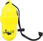 Cylinder Dry Box with Lanyard - Waterproof Container, Watertight Key Pouch Holder - For Snorkeling, Boat, Kayak and Water Activities (Yellow, Small)