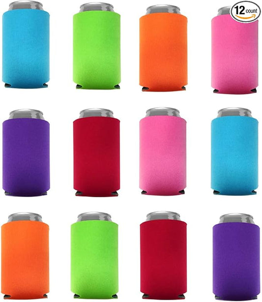 Can Cooler Sleeves Blank Poly Foam