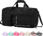 MAXTOP Gym Bag for Women Men Travel Duffle Bag Large Capacity Carry On Weekender Overnight Bag With Shoe Compartment Gym Tote Dry Wet Separation Duffel Bag for Travel