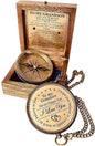 Smizzy Navigational Maritime Vintage Nautical Brass Compasses Fully Functional Titanic/Robert Frost Poem Compass/Sundial for Gift and Home Décor