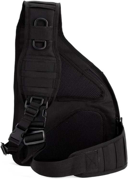 HUNTVP Tactical Military Sling Pack Chest Daypack Molle Backpack Shoulder Bag