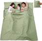 Sleeping Bag Liner, Lightweight Portable, Soft Travel and Camping Sheet, with Compact and Carry Bag, for Travel, Hotel