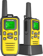 Long Range Walkie Talkies for Adult, Handheld Two Way Radios, Rechargeable 2 Way Emergency Radio, Walky Talky, Survival Gear and Equipment, 142 Privacy Codes, & NOAA Weather Scan, 50 Channels
